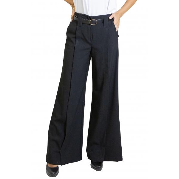 Pantalone palazzo con cinta options